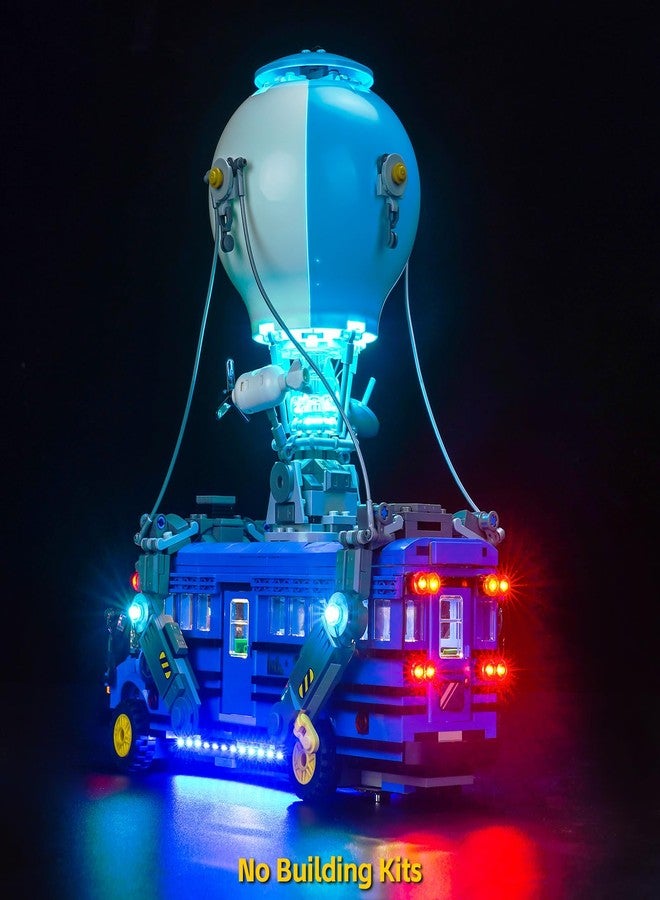 BrickBling LED Light Compatible with Lego Fortnite Battle Bus, Creative Lighting Kit Compatible with Lego 77073 - Lights Only, Not Come with Model - Image 2